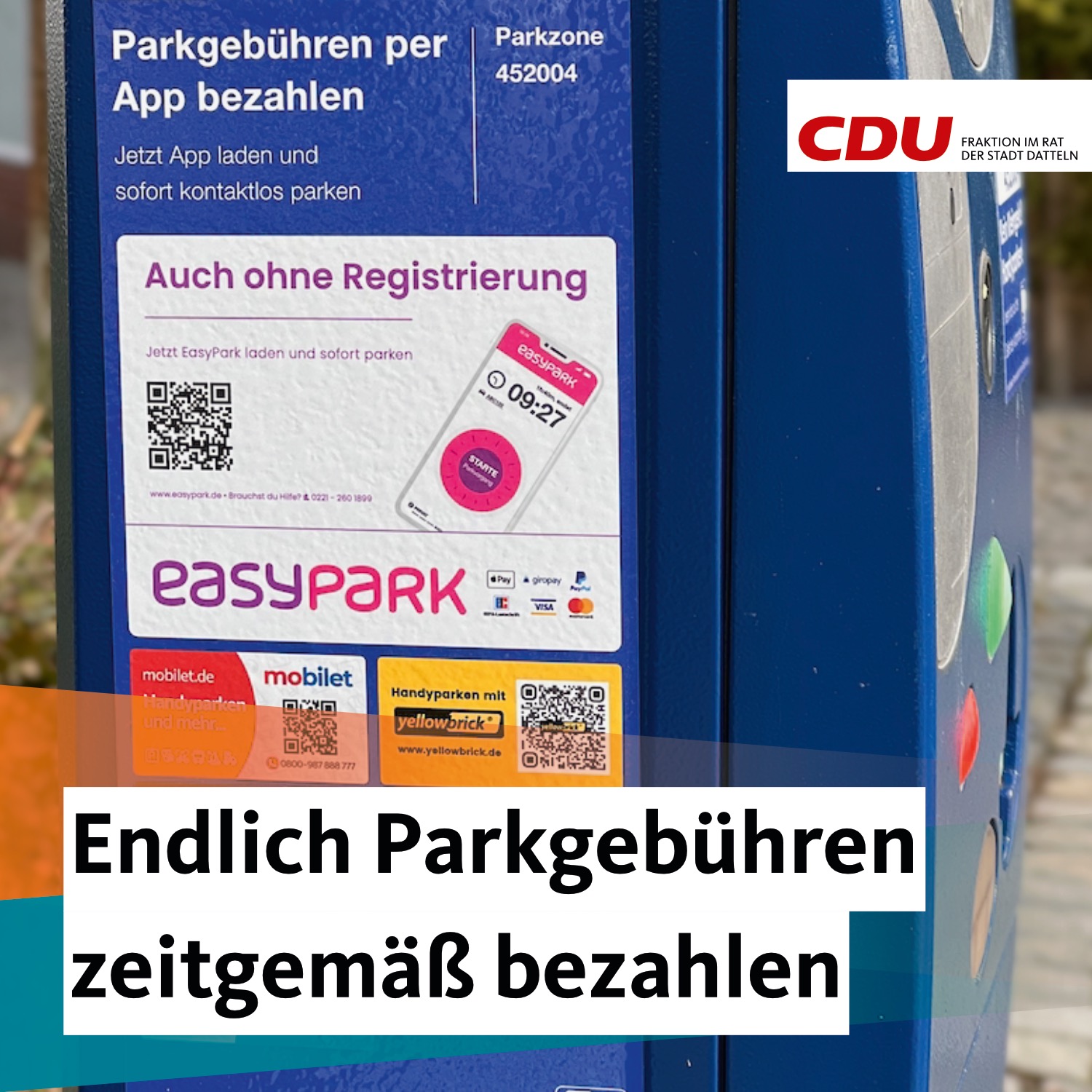 EasyPark: Die Parkdauer als Live-Aktivität (teils ohne Ende) ›